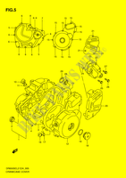 CRANKCASE COVER for Suzuki DR 650 2012