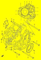 CRACKCASE COVER for Suzuki DR 650 1996
