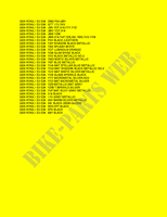 * COLOR CHART * for Suzuki GSX-R 750 2011