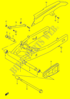 REAR SWING ARM (MODELE T/V) for Suzuki RF 600 1997