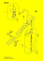 REAR BRAKE MASTER CYLINDER (SFV650K9/UK9/L0/UL0) for Suzuki GLADIUS 650 2009
