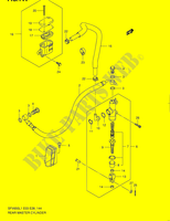 REAR BRAKE MASTER CYLINDER (SFV650L1 E03) for Suzuki GLADIUS 650 2011