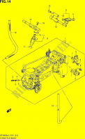 THROTTLE BODY (SFV650UL3 E24) for Suzuki GLADIUS 650 2014