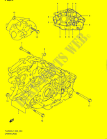 CRACKCASE COVER for Suzuki TU 250 2011