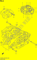 CRACKCASE COVER for Suzuki TU 250 2012