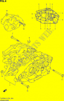 CRACKCASE COVER for Suzuki TU 250 2013