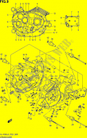 CRACKCASE COVER (VL1500L3 E19) for Suzuki INTRUDER 1500 2013