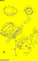 CRACKCASE COVER (VL1500BL3 E33) for Suzuki BOULEVARD 1500 2013