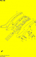 REAR FRAME (VL1500BL3 E03) for Suzuki BOULEVARD 1500 2013