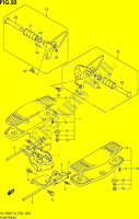 FOOTREST (VL1500TL3 E02) for Suzuki INTRUDER 1500 2014