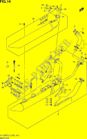 MUFFLER (VL1500TL3 E02) for Suzuki INTRUDER 1500 2014