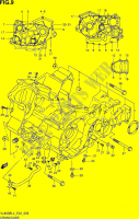 CRACKCASE COVER for Suzuki INTRUDER 800 2014