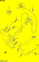 RADIATOR HOSE   EXPANSION TANK (VL800BL4 E19) for Suzuki INTRUDER 800 2014