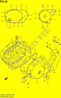 CRACKCASE COVER for Suzuki VOLUSIA 800 2012