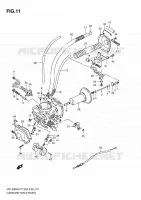 CARBURETOR (FRONT) for Suzuki INTRUDER 1400 1997