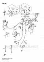 WIRING HARNESS for Suzuki INTRUDER 1400 1997
