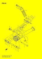 REAR SWING ARM (MODELE T/V/W/X/Y) for Suzuki INTRUDER 1400 2000