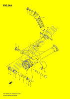 REAR SWING ARM (MODELE K1/K2/K3) for Suzuki INTRUDER 1400 2001