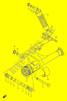 REAR SWING ARM (MODELE K1/K2/K3) for Suzuki INTRUDER 1400 2002