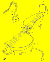 SEAT (MODELE T/V) for Suzuki INTRUDER 800 1997