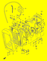 RADIATOR for Suzuki INTRUDER 800 1992