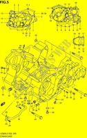 CRACKCASE COVER for Suzuki INTRUDER 800 2012