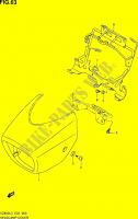 HEADLIGHT COVER for Suzuki INTRUDER 800 2013