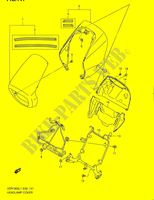 HEADLIGHT COVER (VZR1800ZL1 E19) for Suzuki INTRUDER 1800 2011