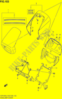 HEADLIGHT COVER (VZR1800ZL2 E03) for Suzuki INTRUDER 1800 2012