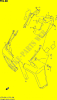 FRONT FRAME COVER (VZR1800UFL4 E19) for Suzuki INTRUDER 1800 2014