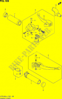 GRIPS & LEVERS (VZR1800ZL4 E02) for Suzuki INTRUDER 1800 2014