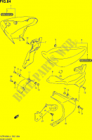 REAR FAIRING (VZR1800ZUFL4 E19) for Suzuki INTRUDER 1800 2014