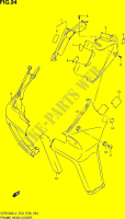 FRONT FRAME COVER (VZR1800L4 E28) for Suzuki INTRUDER 1800 2014