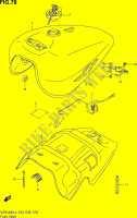 FUEL TANK (VZR1800L4 E28) for Suzuki INTRUDER 1800 2014