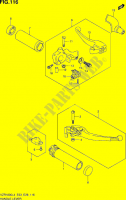 GRIPS & LEVERS (VZR1800ZL4 E03) for Suzuki INTRUDER 1800 2014
