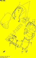 HEADLIGHT COVER (VZR1800L4 E33) for Suzuki INTRUDER 1800 2014