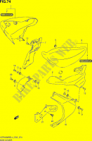 REAR FAIRING (VZR1800BZUFL4 E19) for Suzuki INTRUDER 1800 2014
