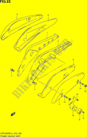 FRAME HANDLE GRIP (VZR1800BZUFL4 E19) for Suzuki INTRUDER 1800 2014