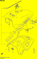 FUEL TANK (VZR1800BZL4 E19) for Suzuki INTRUDER 1800 2014