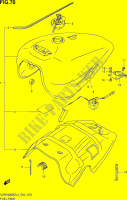 FUEL TANK (VZR1800BZUFL4 E19) for Suzuki INTRUDER 1800 2014