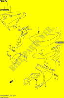 REAR FAIRING (VZR1800BZL4 E02) for Suzuki INTRUDER 1800 2014