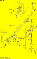 REAR BRAKE MASTER CYLINDER (VZR1800UFL2 E19) for Suzuki INTRUDER 1800 2012