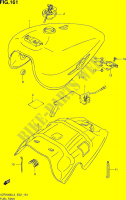 FUEL TANK (VZR1800L3 E02) for Suzuki INTRUDER 1800 2013