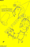 HEADLIGHT COVER (VZR1800ZL4 E24) for Suzuki INTRUDER 1800 2014