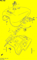 FUEL TANK (VZR1800L3 E19) for Suzuki INTRUDER 1800 2013
