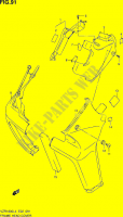 FRONT FRAME COVER (VZR1800ZUFL4 E19) for Suzuki INTRUDER 1800 2015