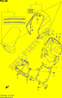 HEADLIGHT COVER (VZR1800ZUFL4 E19) for Suzuki INTRUDER 1800 2014